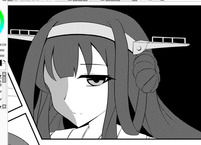 シリアスな表情を描こうとすると悪人面っぽくなるクセがあり誰もかも黒幕みたいに見えてくる不具合 ～金剛ちゃん編～ 