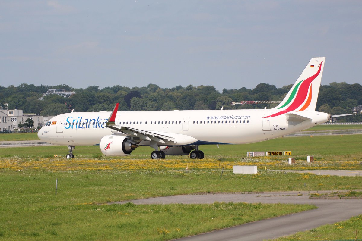 Tobias_Gudat's tweet image. #A321neo #SriLankan #4RAND  today B flight