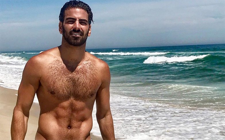 Nyle dimarco shows off hot body in tight speedos on the beach 💦 ...