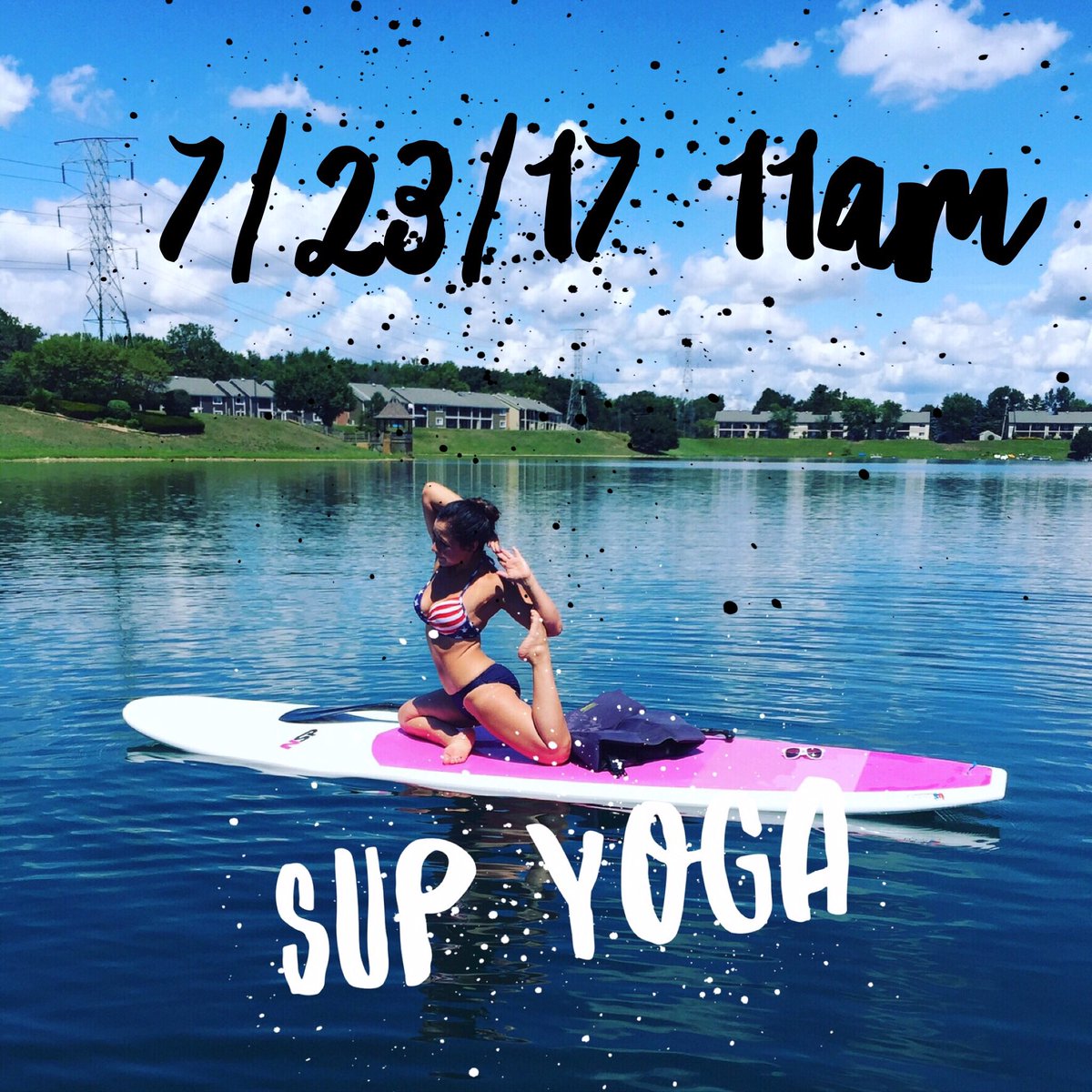 MariaLFitness's tweet photo. Stand Up Paddle Board Yoga this Sunday! #sup #indyfitness #indyyogi @SUPindy @acroindy https://t.co/W8zS7xOlv1