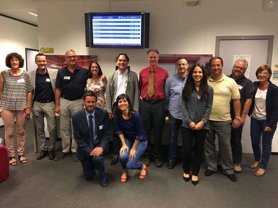 Caregiverspromd's tweet photo. Today @EU_Commission! Congratulations to the team for the very successful results of the project's midterm review! #h2020 #dementia https://t.co/FnmQSrMZd4