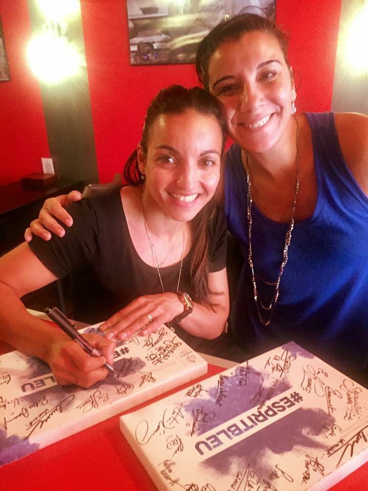 RestoRouge's tweet photo. #theWallOfFame#rouge#barresto de#repu s agrandi1#championne#femme de#conviction🥈 #rio2016@SarahOurahmoune @isabelleseverin @carolinangelini https://t.co/l0jtEBCpX5
