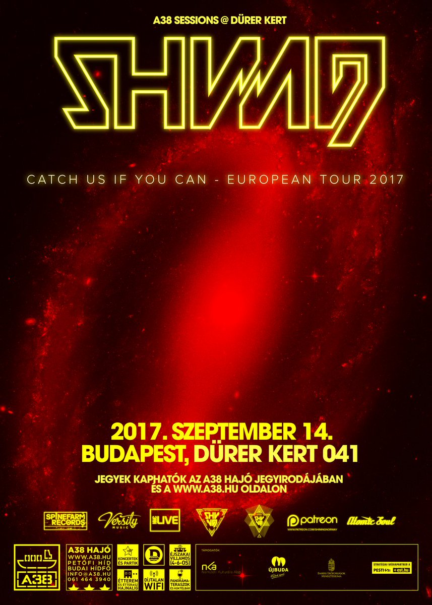 #JustAnnounced <a href="/SHININGofficial/">SHINING</a> is back for some heavy blackjazz fun in September! Join the conspiracy here: facebook.com/events/4660958… #live