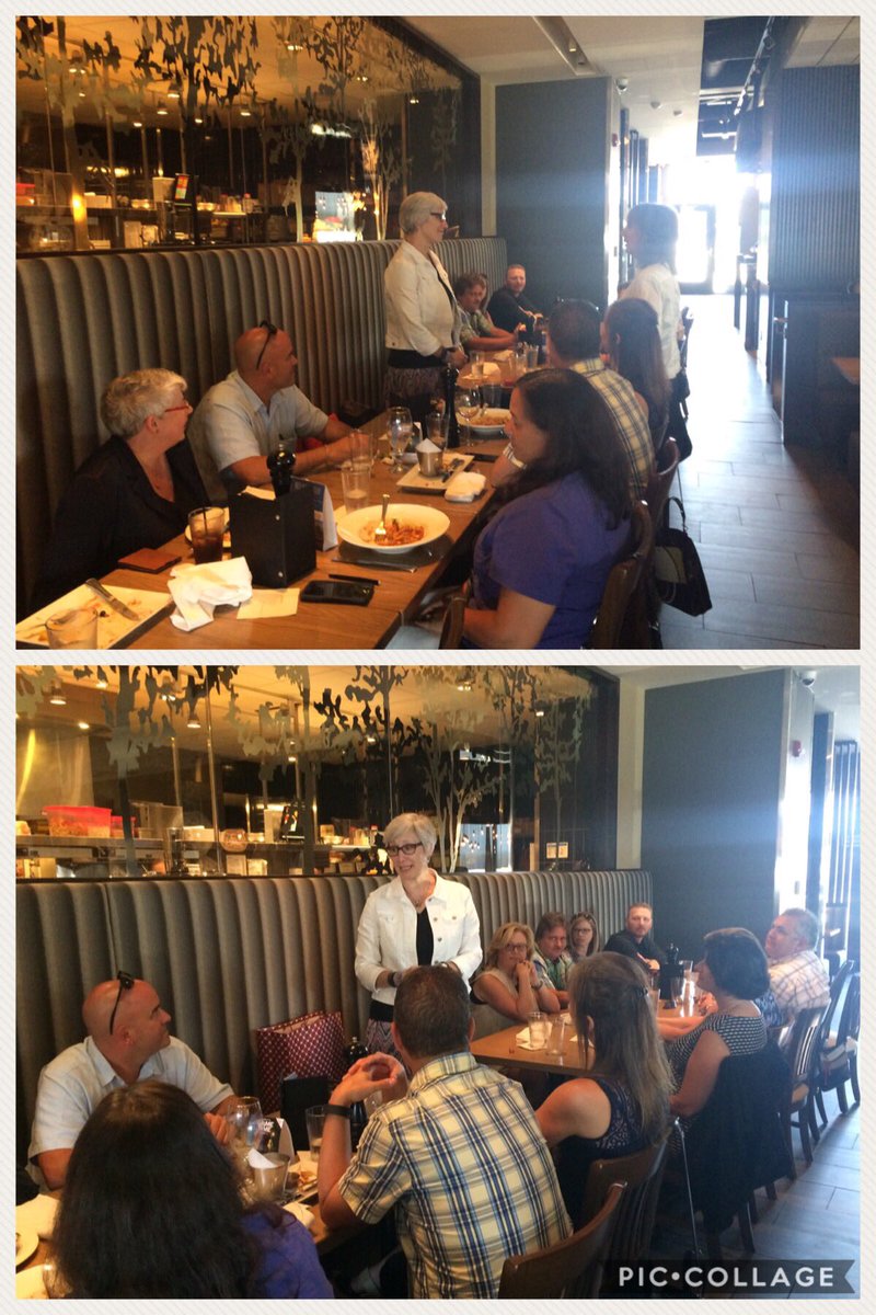 Great farewell lunch with our Director <a href="/joanneheidgerk2/">joanne heidgerken</a> !  <a href="/cardya/">acardinal</a>