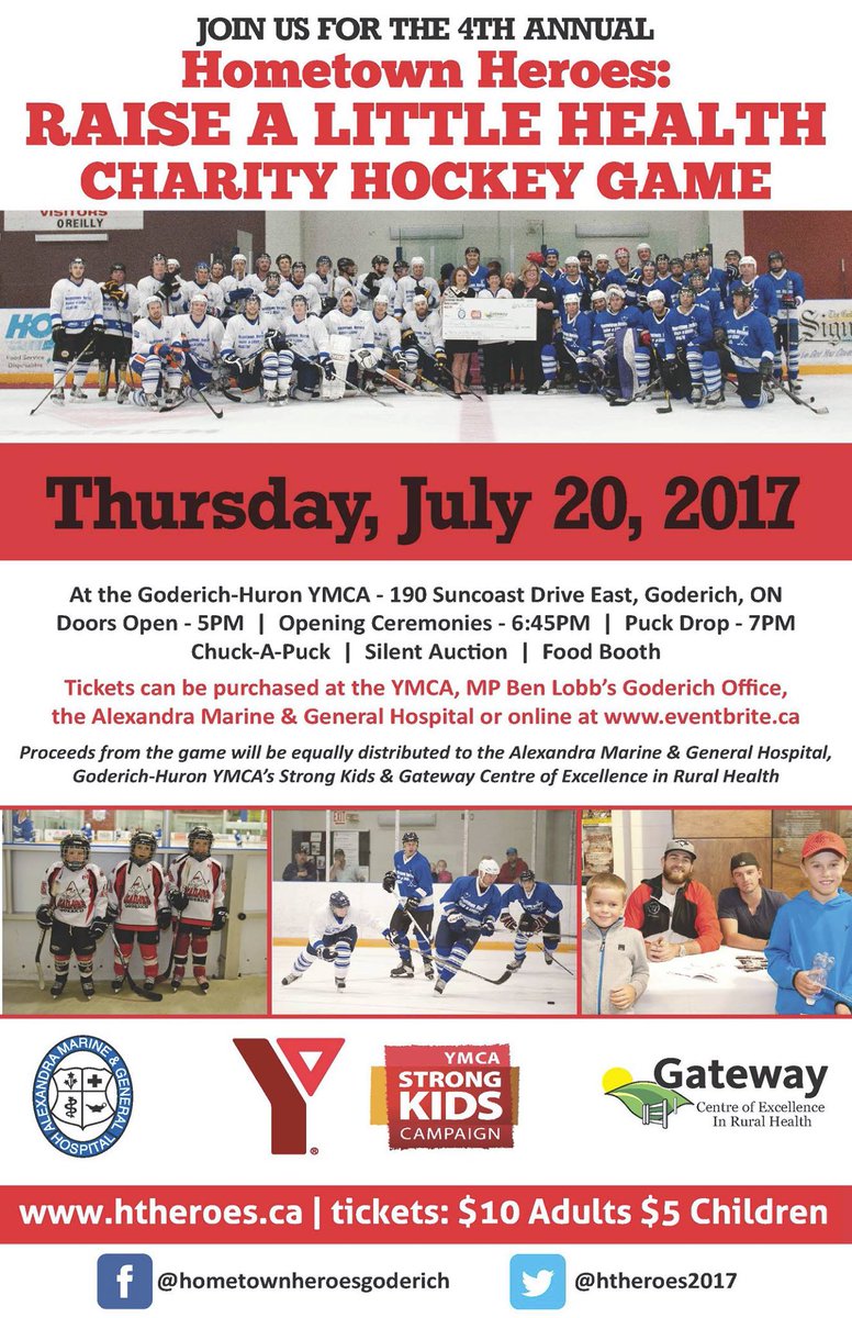 BenLobbMP's tweet photo. This Thursday let's #RaiseaLittleHealth! #HometownHeroes2017 #HTH207 https://t.co/obauGsmyeD