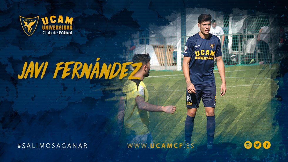 ✍🏻 OFICIAL | Javi Fernández sube al primer equipo. ¡Enhorabuena!

▶️ goo.gl/kCwaQf

#SalimosAGanar 
#CanteraUCAM