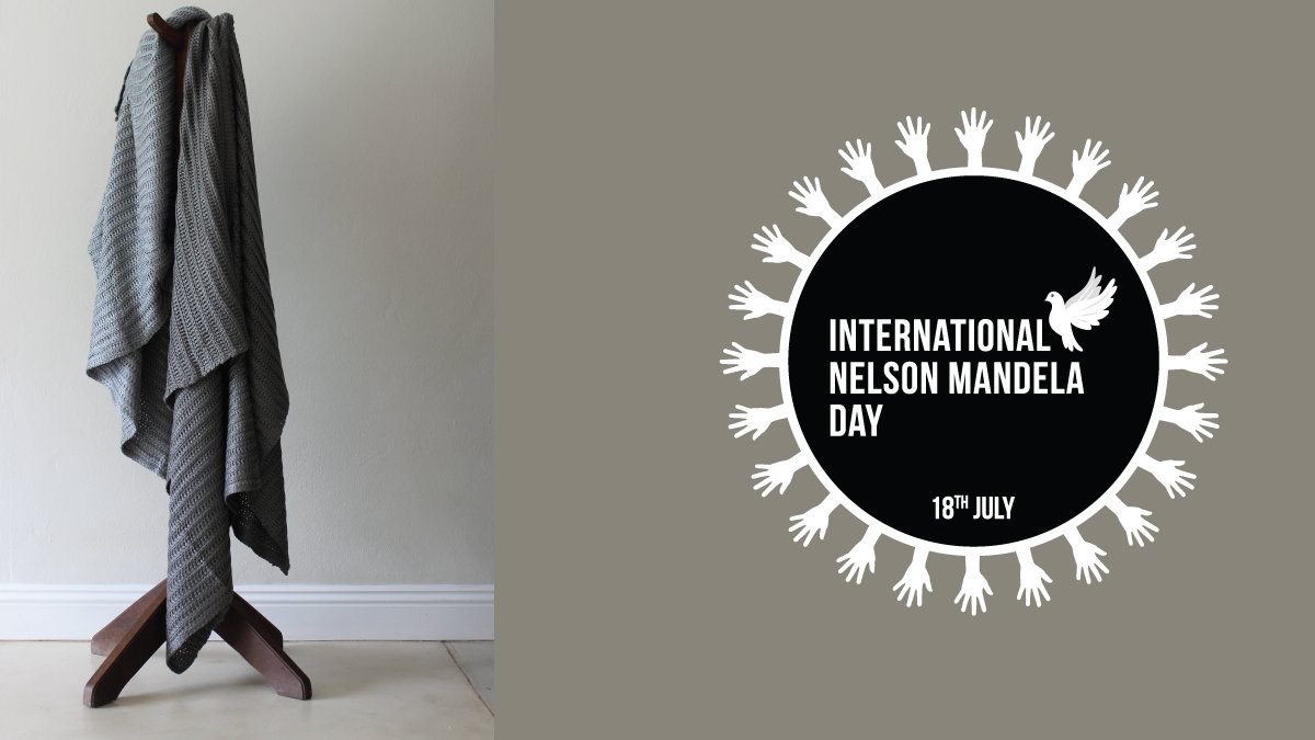 Each of stores pledging a Chunky Knit Blanket to the "Home of Hope" in honour of our awesome Nelson Mandela - may his legacy live on forever