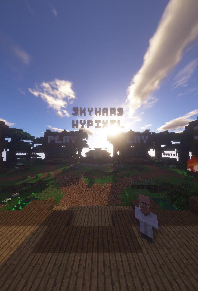 チェバ アイナナゆっくり実況 スカイウォーズのロビーをスマホの壁紙にしてみました 保存おkです Minecraft 影mod スマホ壁紙 T Co 6u5ci96s3u Twitter