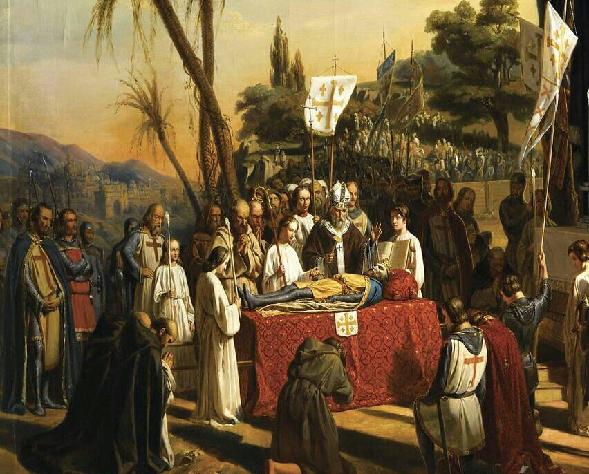 Arcdelahistori's tweet photo. #TalDiaComoHoy en 1100 Godofredo de Bouillón, Protector del Santo Sepulcro,  muere de un flechazo durante el asedio de Acre. https://t.co/F9SeyLKvWM