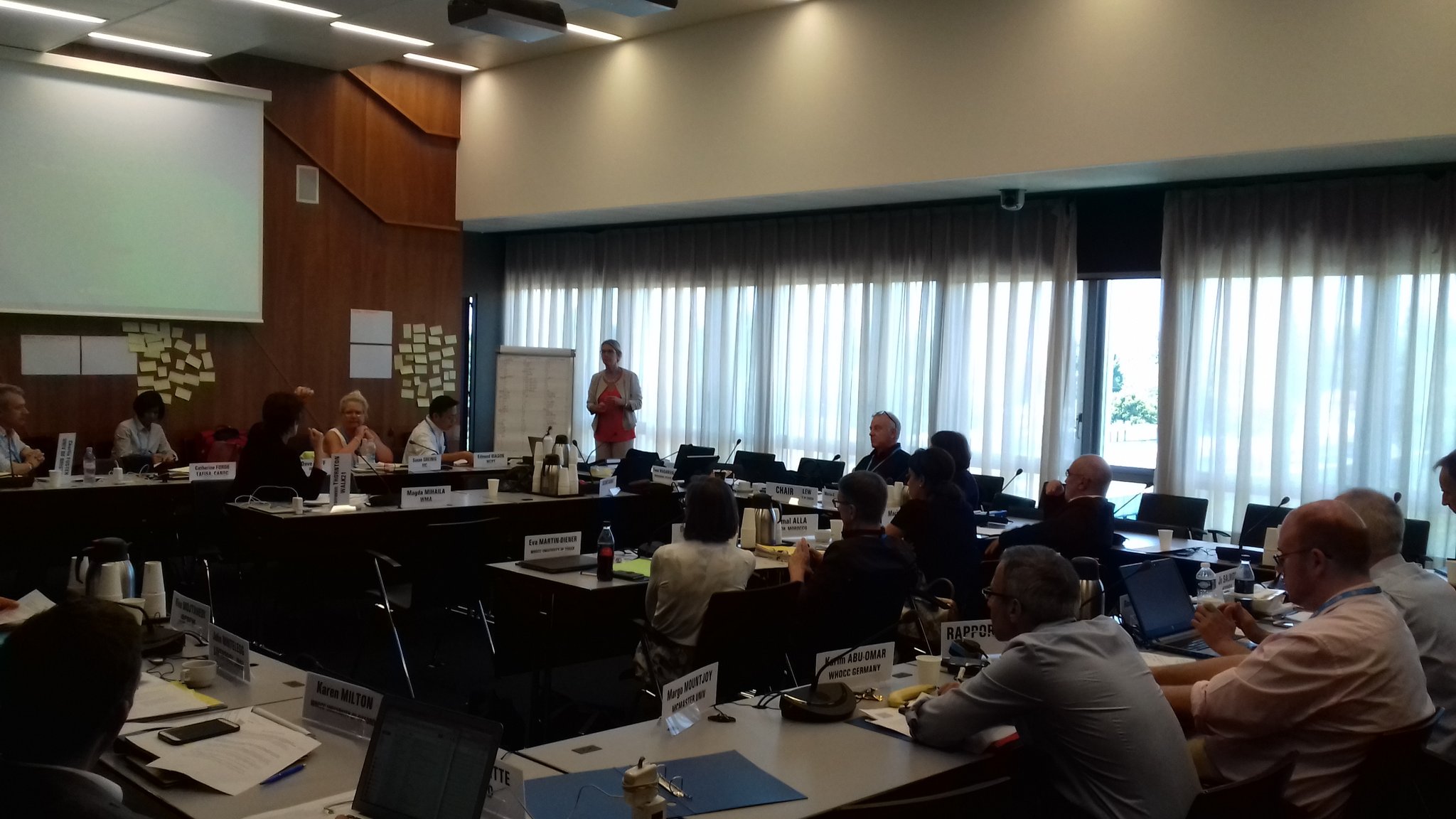 Karen Milton on Twitter "First meeting on the WHO physical activity