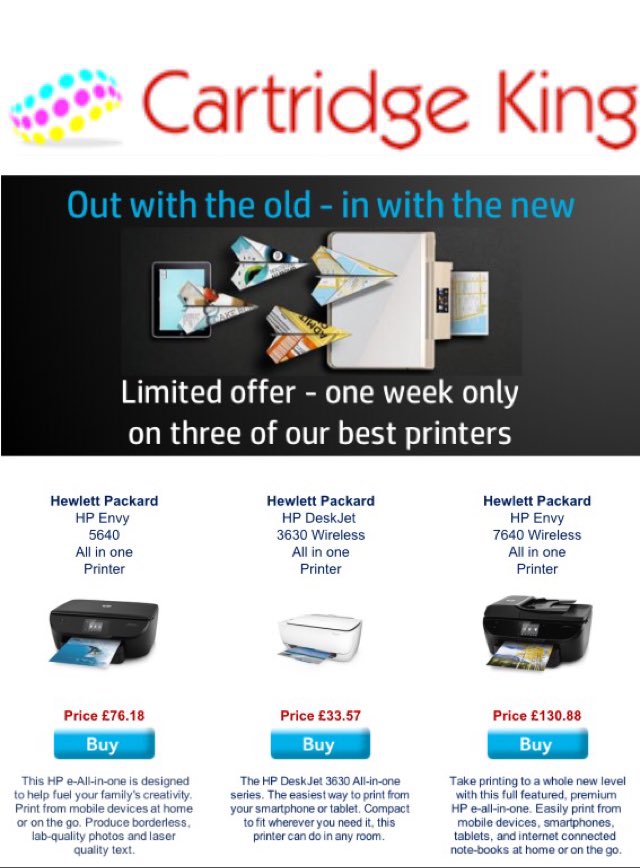 Cartridge King (CartridgeKingEU) Twitter