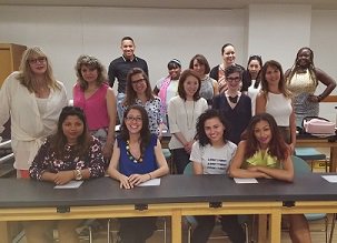 CarolDavidson's tweet photo. Congratulations to my @FITcps Intro to #ImageConsulting class for a job well done! Here's to your success! #StyleStrategist https://t.co/MAwkO9YreW