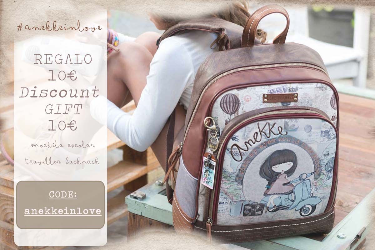 mochila escolar anekke