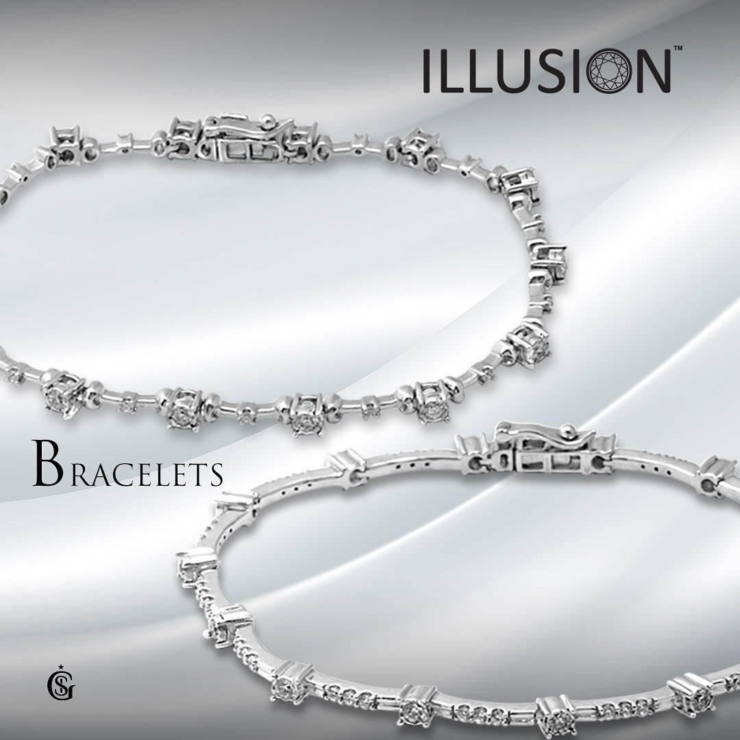 gemstarllc's tweet photo. Illusion Bracelets by Gemstar Imports
#illusion #bracelet #gemstarimports #instajewelry #diamondjewelry 
Visit : https://t.co/JmcRlMBomy https://t.co/MZOSPqk7XD