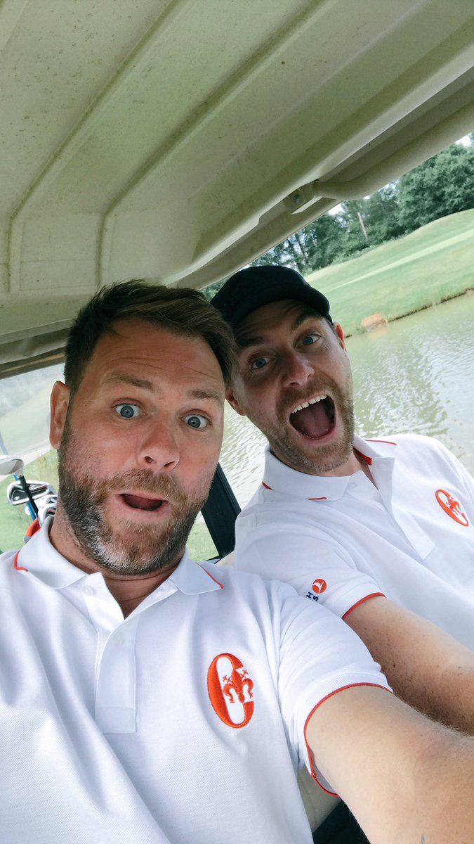 BrianMcFadden's tweet photo. Another day another beautiful round at @TheBelfryHotel for the @T_A_Golf with @JamieJkenny https://t.co/eOrmmoT7Np