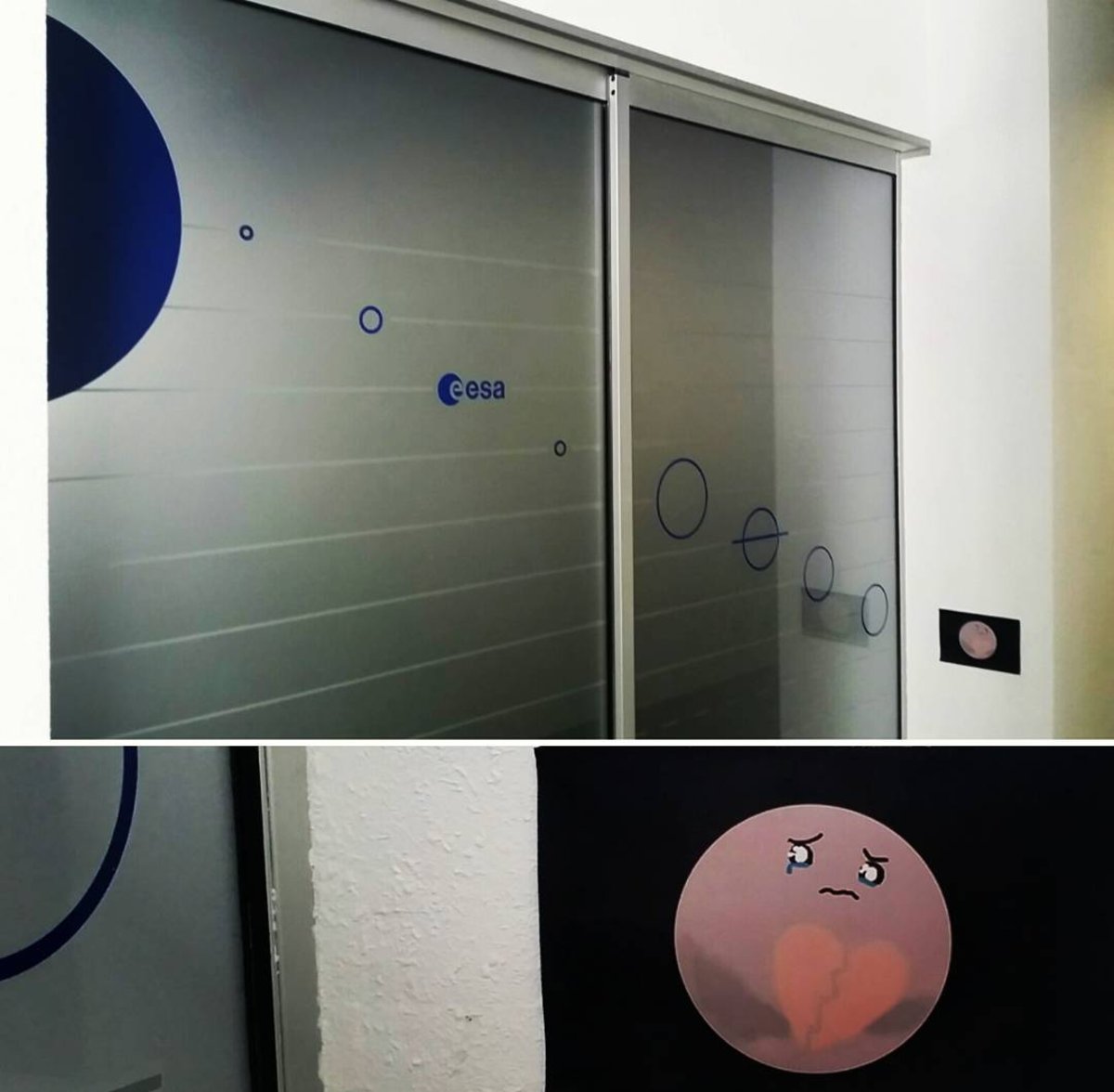 Space_Mog's tweet image. So we have a new facility at ESA and the designers left out pluto, it wasn't long before someone put him back though :) #SPACE Cred:J.Yates