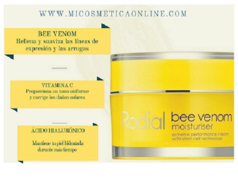 eightfinitty's tweet photo. Con Bee Venom lucirás una piel naturalmente joven. #rodial #beevenom #cosmetico #descuento #beauty #skincare https://t.co/7INfNGjpM8