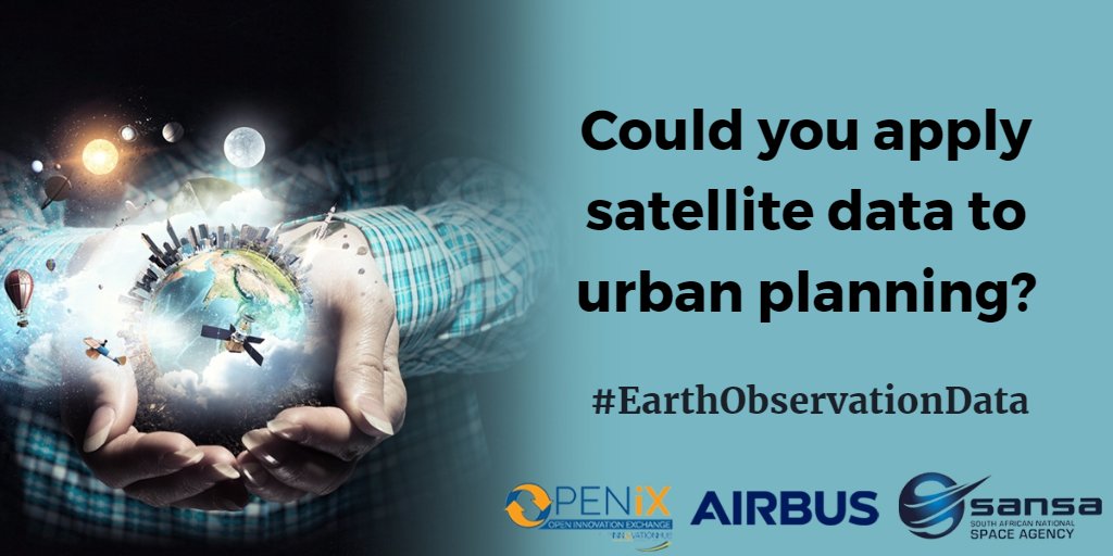 theOpenIX's tweet image. Could you apply #EarthObservationData in #urbanplanning ? #6DaysLeft