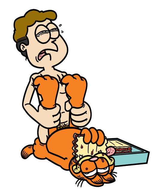 tbh garfield sexy af. nigga got that dad bod from the lasegene.