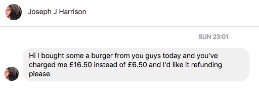 Did. You. Really...? Do your homework, lad. #homework