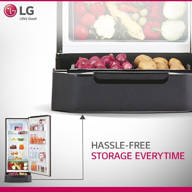 base stand drawer for refrigerator