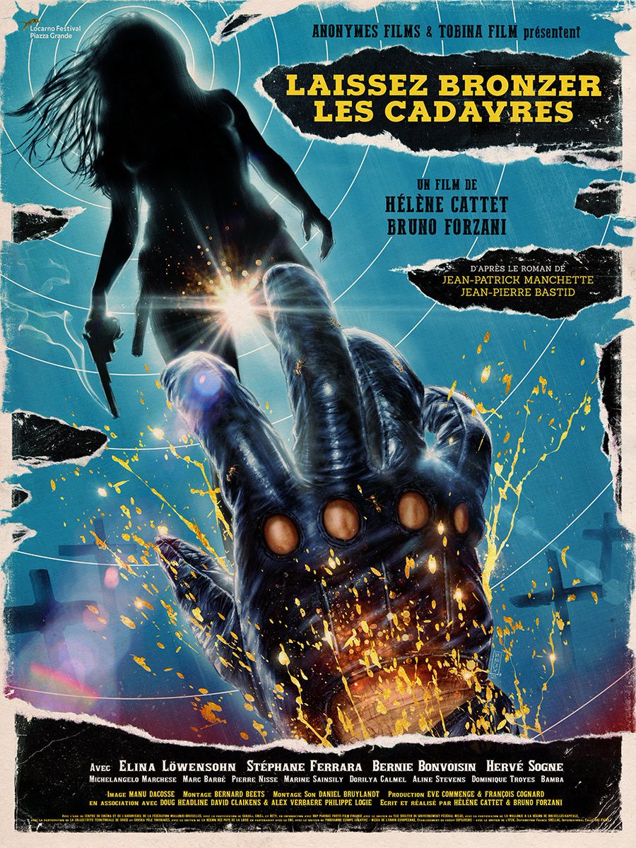 Laissezbronzer's tweet photo. L'AFFICHE!! THE POSTER!!
#Laissezbronzer #cattetforzani #affiche #poster #Locarno70  #film #jpmanchette #Gallimard #letthecorpsestan #film https://t.co/bexWAvP8QI