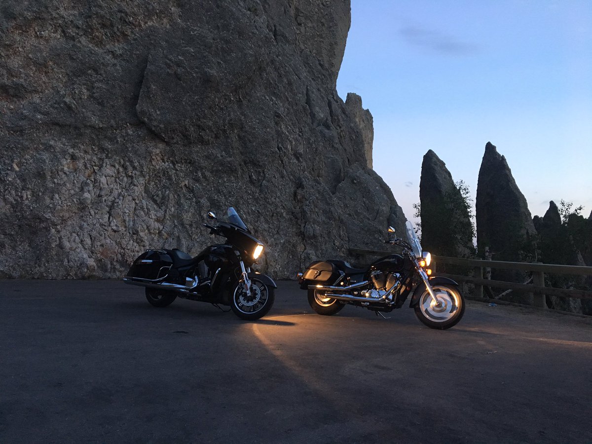 Amazing ride through Needles Highway #victorycrosscountry #blackhills
