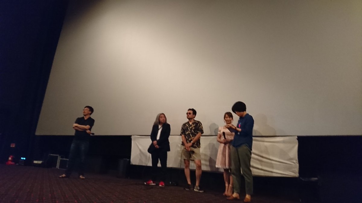 映画 変態だ Twitterissa 変態だin韓国bifan Rep04 変態だチーム 舞台挨拶中です 安齋肇 前野健太 白石茉莉奈