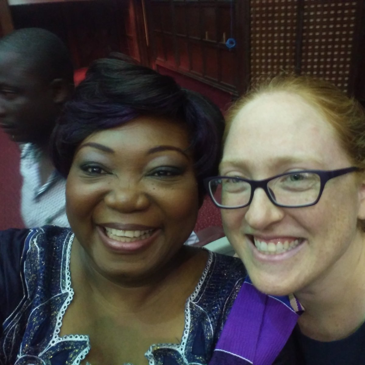 nnenna's tweet photo. #TechMousso smiles.
@ezeitler and me.
#AODC17 https://t.co/cRf7KIBm4U