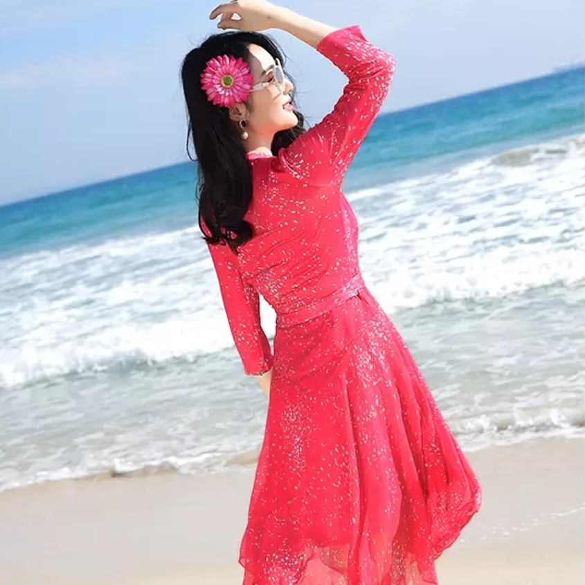 HAPPY_THINK_L's tweet photo. 柔らかなシフォン素材のラップドレス ワンピース ♪

カラー：レッド　サイズ：M L XL XXL

ショップはこちら！
https://t.co/GthowtveCu

#fashion #レディースファッション #ファッション #コーディネート #おしゃれさんと繋がりたい https://t.co/t4Ia29zoc6