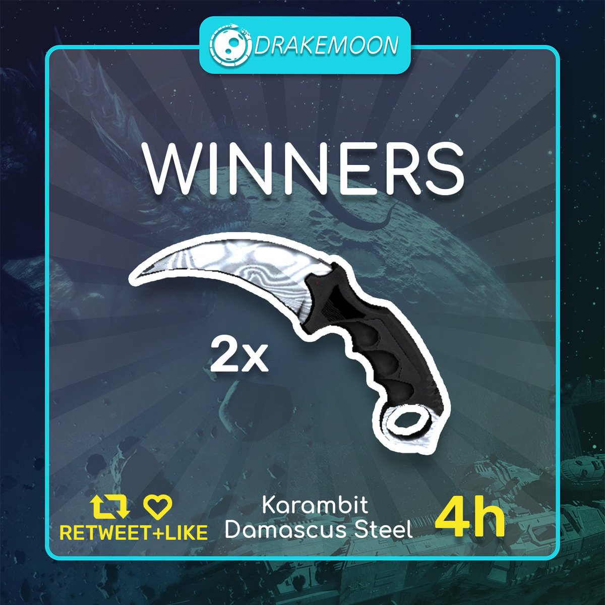 KappaDeals's tweet photo. WINNER WINNER CHICKEN DINNER!

@NellSwinny 
@LonelyWolfUS 

RT+ LIKE
https://t.co/7hTjog6LyS https://t.co/r62mWYtLW1