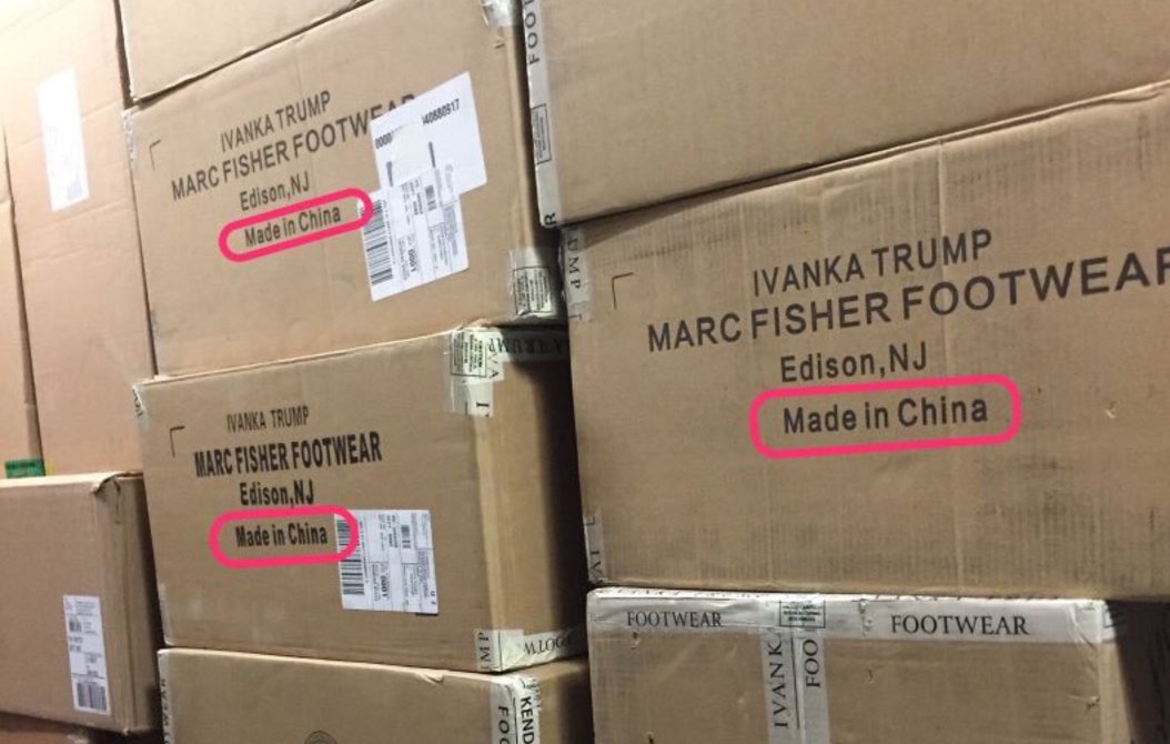 StopTrump2020's tweet photo. This is #MadeInAmericaWeek - How is that working for the Trump family?
#MAGA #NotMyPresident #ImpeachTrump https://t.co/wV5AhkaC4O