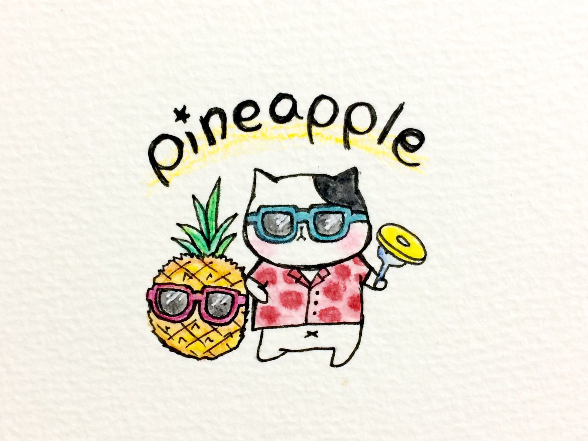 おこにゃん パイナップルにゃ パイナップル 南国フルーツ 友達 夏 猫 イラスト ラクガキ 1日1絵 ゆるキャラ アナログ絵 絵描き人 Followme Cat Pineapple Summer T Co 3efoif4ler Twitter おこにゃん パイナップルにゃ パイナップル 南国フルーツ 友達 夏 猫 イラスト ラクガキ 1日1絵 ゆるキャラ アナログ絵 絵描き人 Followme Cat Pineapple Summer T Co 3efoif4ler Twitter