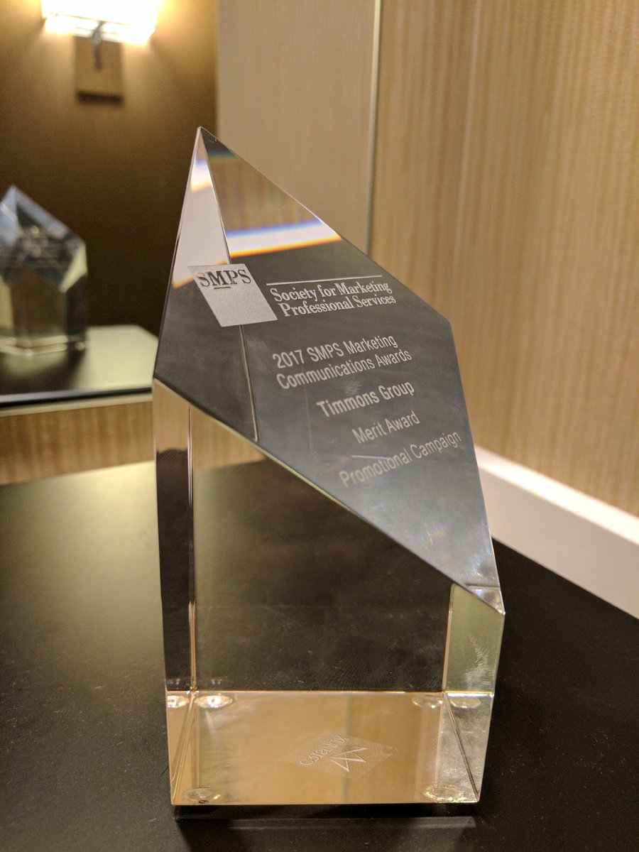timmonsgroup's tweet photo. We were honored with a Marketing Communication Award (MCA) by @SMPSHQ for our "I Love My Engineer" campaign! https://t.co/G8s2O6FfyR https://t.co/tMHDtO9ipS