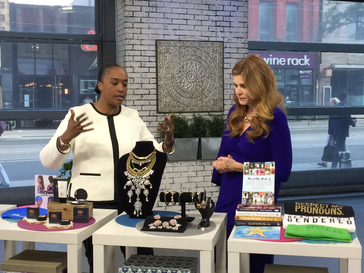 YourMorning's tweet photo. .@JILLSLASTWORD joined us to talk about new products that are pushing boundaries in the world of body and gender inclusion. #yourmorning https://t.co/Gow5e1Ty1c