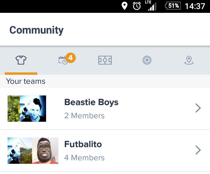 Do you know you can create your own team in Futbalito mobile app? #freetime #futbalito #mobileapp #enjoylife #summerwithfutbalito #team
