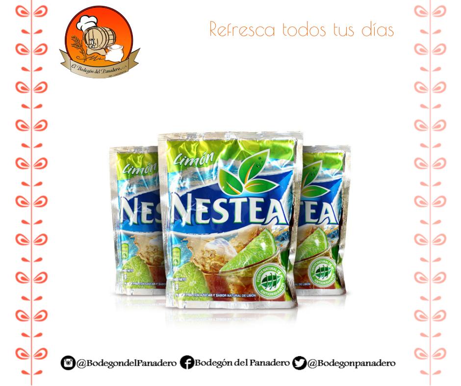 Bodegonpanadero's tweet photo. Refresca todos tus momentos con el exquisito sabor del #Nestea Limón. Búscalo al mayor o detal con un precio de locura #Bodegon #SanFelix https://t.co/ogLNEKy5js