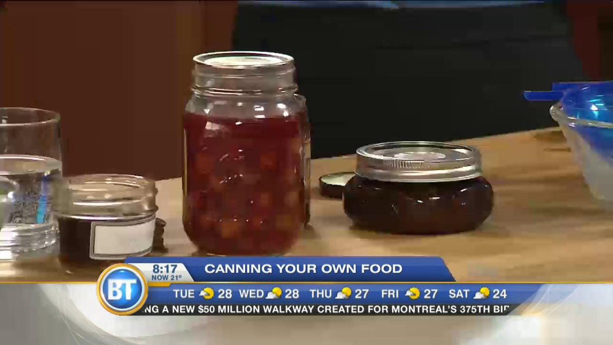 Video: @MissWattson with tips on how to can your own food https://t.co/yoYWSbTb8P