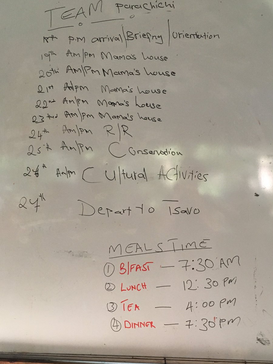 HKenya17's tweet photo. What we are getting up to for the next few days https://t.co/oxP7AsBgJH