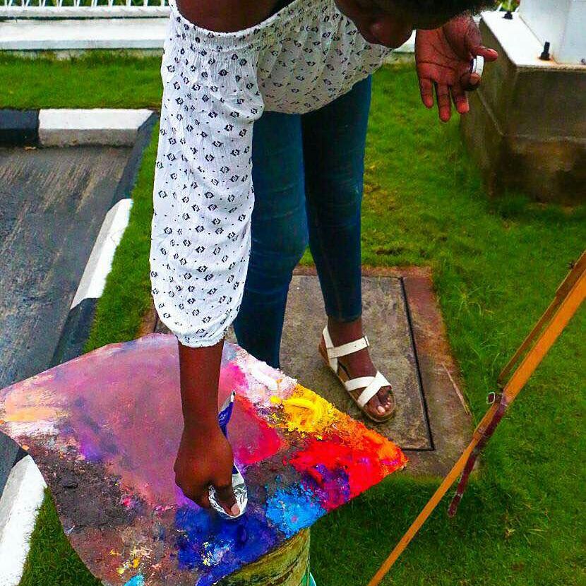 MyFCMB's tweet image. The five artists are really working hard to achieve the best #FCMB building art expression.Wait for it #Oneday #oneLocation #FCMBArtExpress