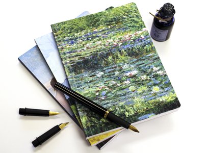 DistinktCards's tweet photo. Jot down your #TuesdayThoughts in this beautiful stationery collection! #lovestationery #writing #gallery #monet https://t.co/r2lkuMEJTz