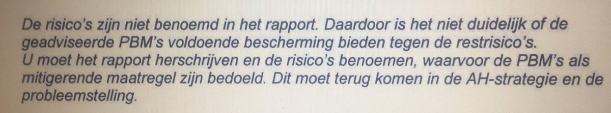 PBMCoach's tweet photo. #PBM Cursist gezakt. Erg vervelend natuurlijk maar commentaar van exam. Commissie is helder nog geen PBMadviseur #arbo https://t.co/PSli0lRBzu