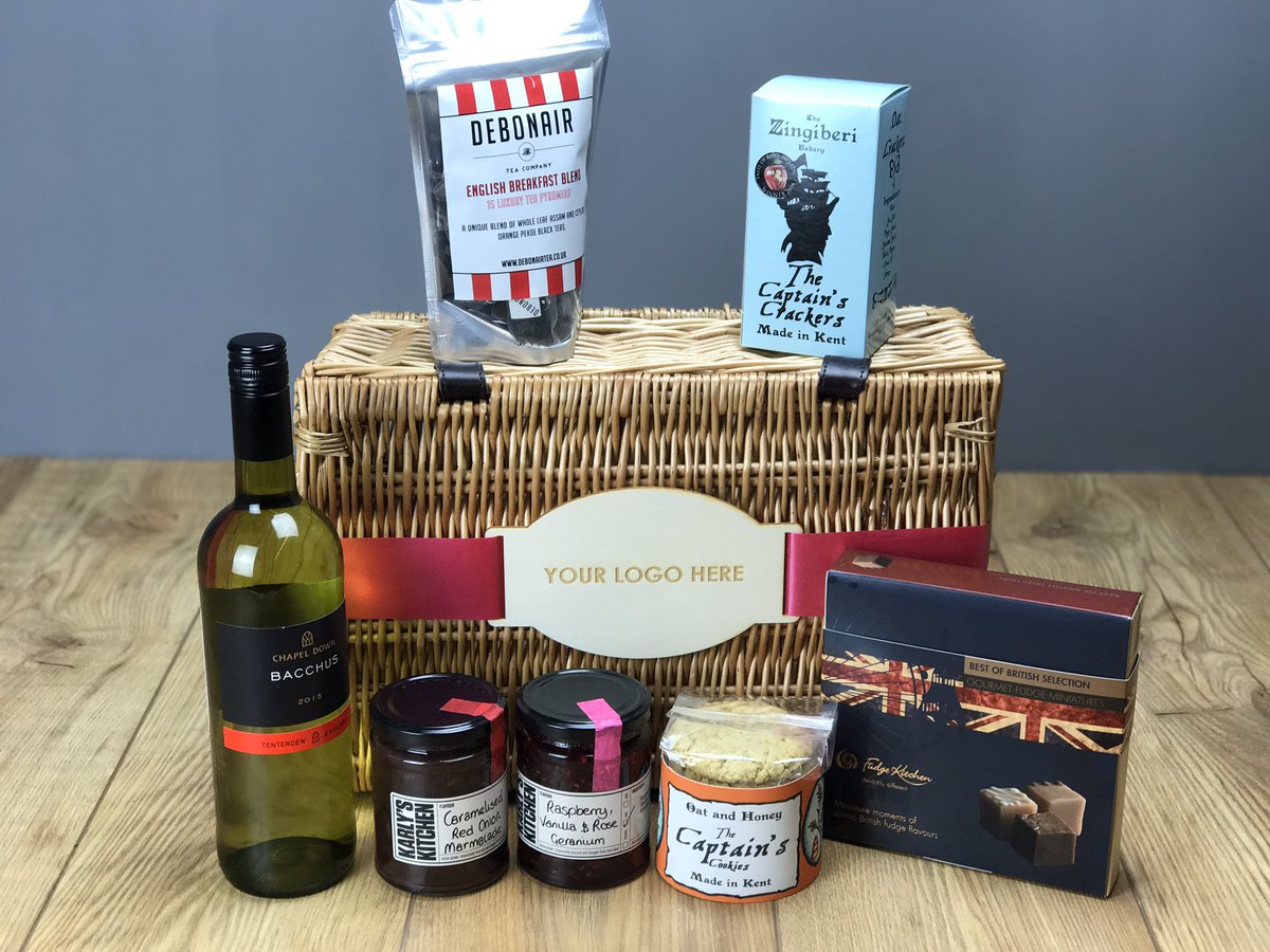 kenthamperco's tweet photo. Great Kent welcome hampers to give your guests upon arrival @PortLympneHotel @Kentcottholiday @keeperskent @leedscastleuk https://t.co/1NnsghjiX1