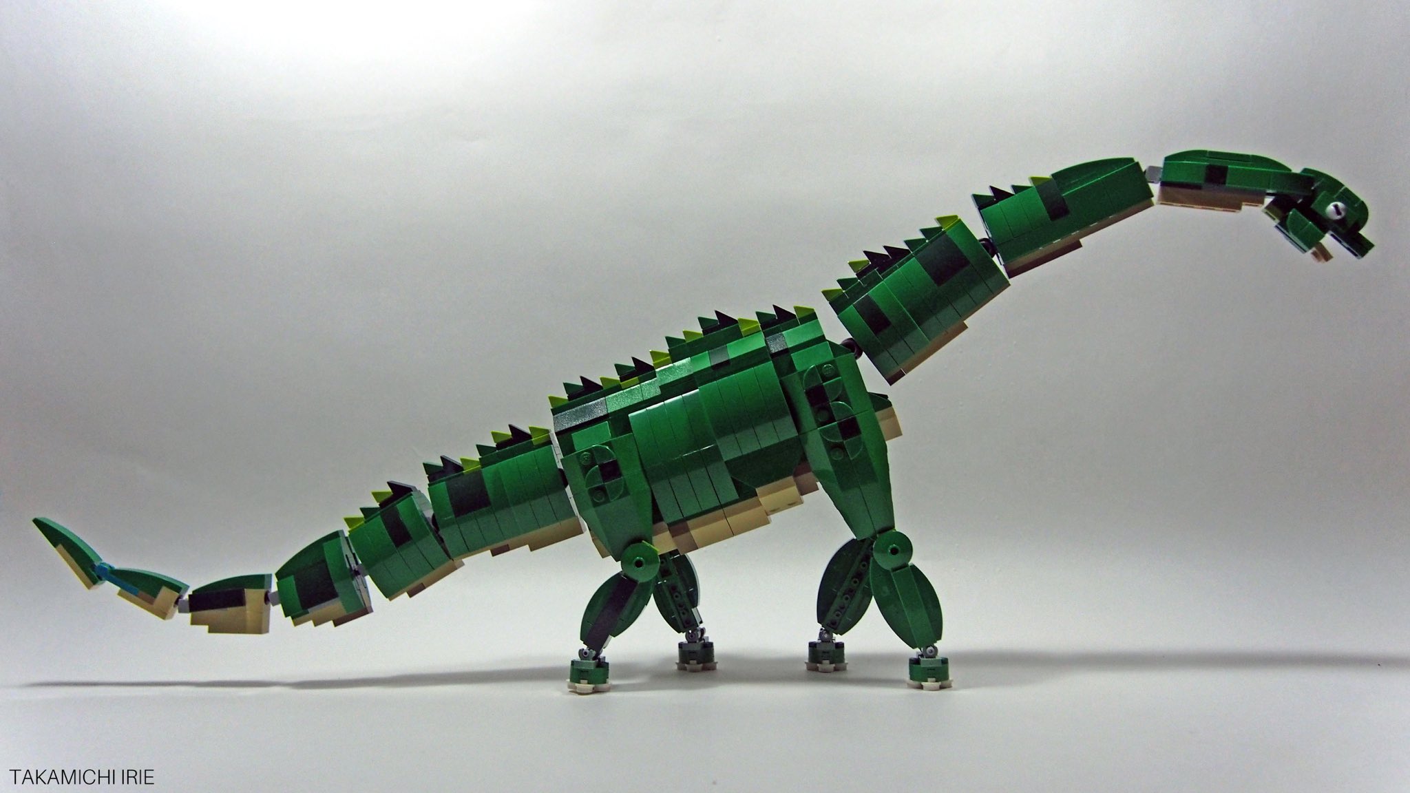 法的 鮫 醜い レゴ ブラキオサウルス 作り方 