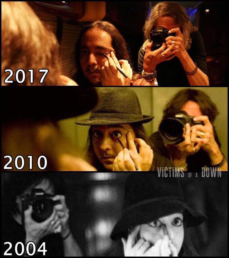 victimsofadown's tweet photo. #DaronMalakian and @gregwatermann - #BrothersOfADown #HistoryOfADown #ThisIsHowYouSelfie #DailyDaron https://t.co/0CW47NdjAW