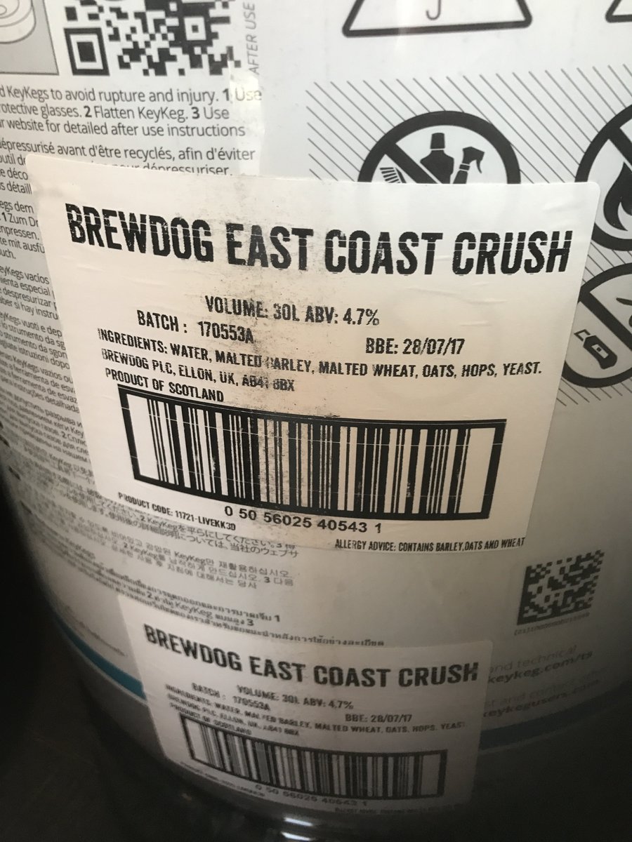 BrewDogMitte's tweet photo. Pouring this Friday on the @berlinbeerweek cruise and Saturday in the bar!!!! https://t.co/94IQg91bSb