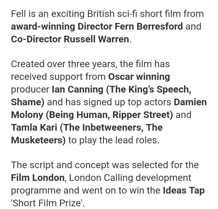 bestofgethin's tweet photo. @gethinanthony @FellShortFilm What is Fell?

Read more in https://t.co/wljP795TaA https://t.co/qMd7houB1o