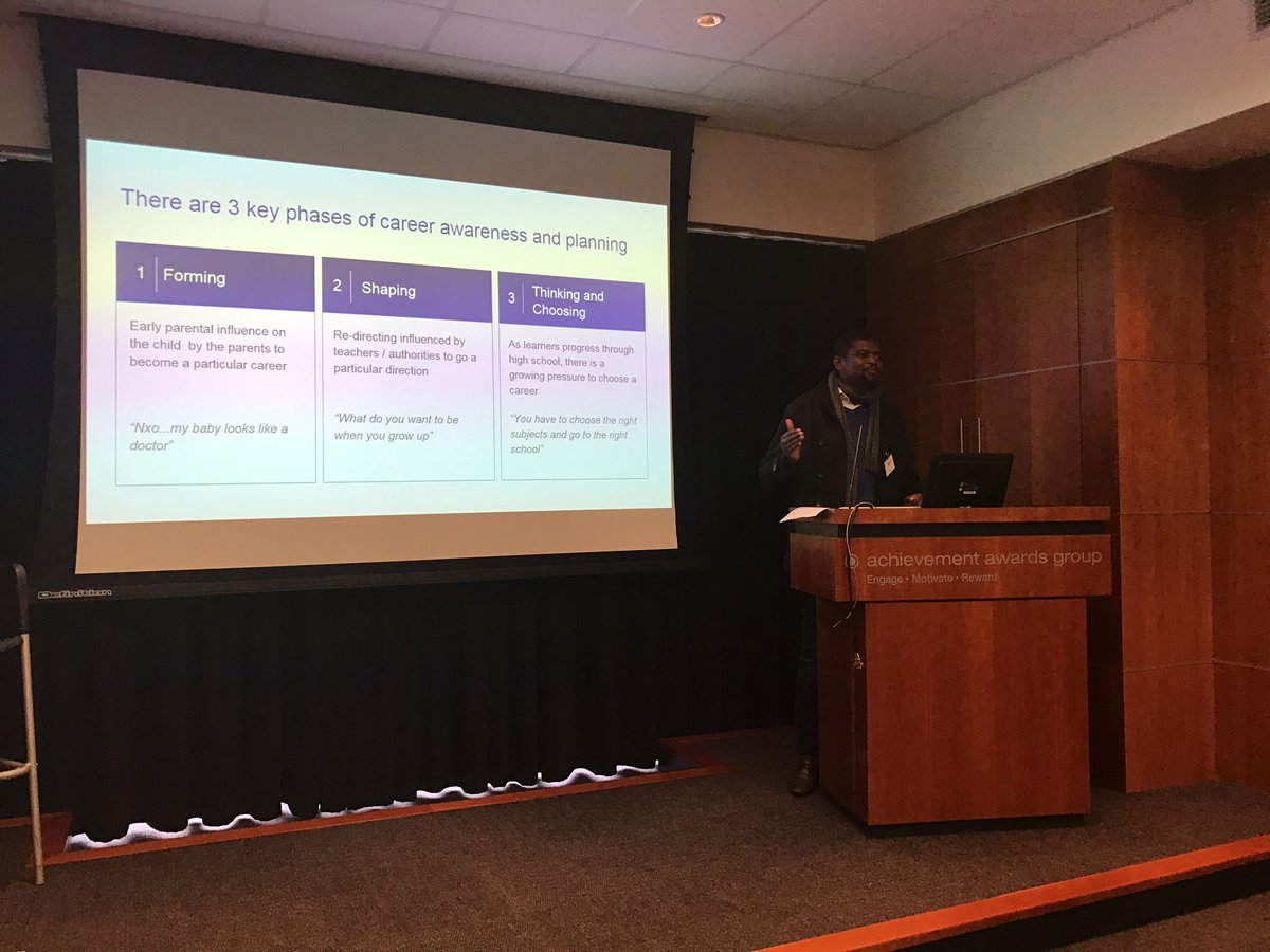 DermotSA's tweet photo. @rudzanimulaudzi, @Gradesmatch, speaking about #CareerAwareness &amp; planning for #GenY &amp; #GenZ at today's L&amp;D Summit in #CapeTown #HROpsForum https://t.co/kcuyxVF8Le