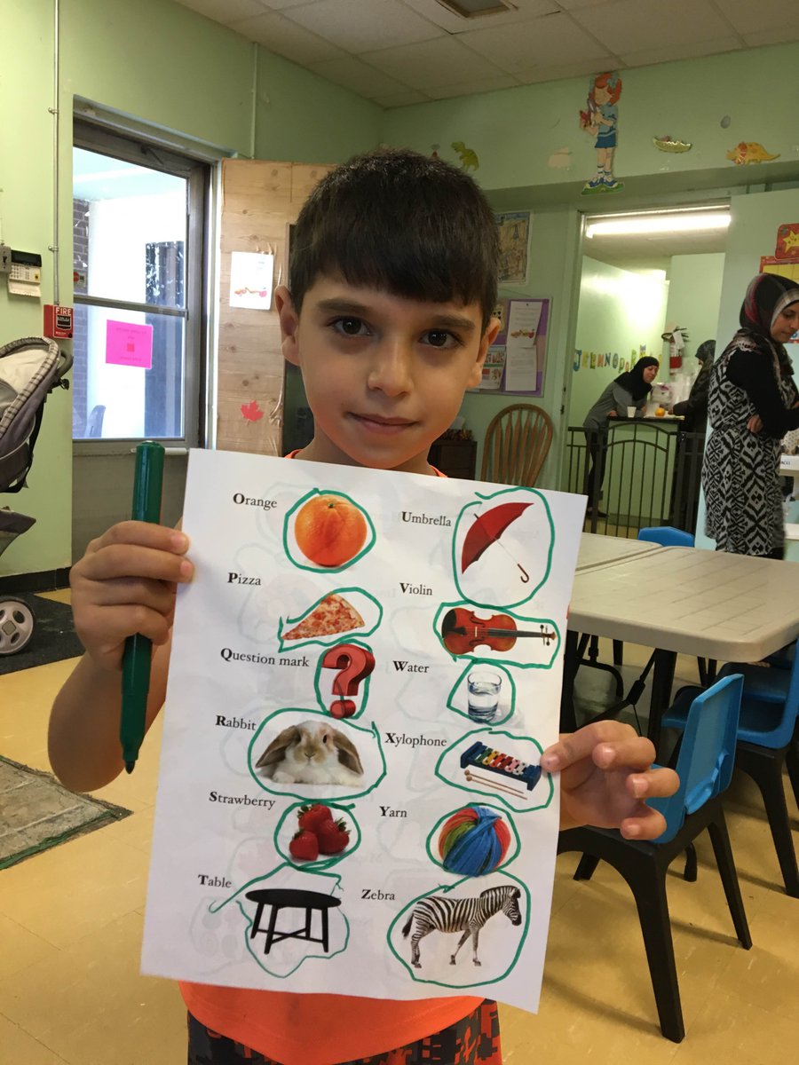 we_are_rsetgo's tweet photo. We had a great time doing an "A to Z" Scavenger Hunt at the drop-in yesterday. The kids couldn't wait to show off their completed pages! https://t.co/8qwn4VFbgo
