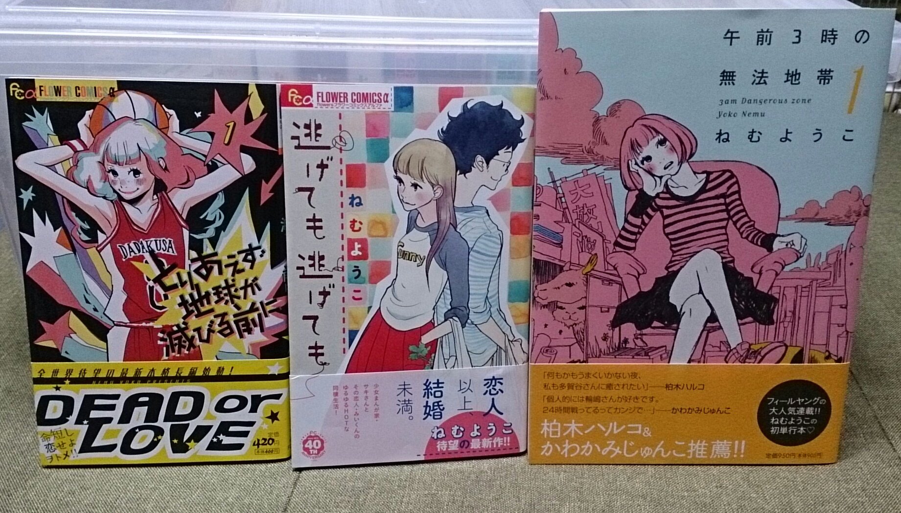 よんく ねむようこ先生 とりあえず地球が滅びる前に 逃げても逃げても 午前３時の無法地帯 フィールヤングや祥伝社作品をチェックするきっかけになった漫画家さん キャラクターみんな不器用で人間味あって大好き T Co Ajlrwe0hai